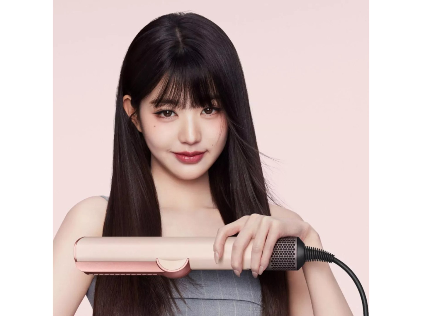 Вирівнювач волосся Dyson Airstrait HT03-A Ceramic Pink/Rose Gold Рожевий/Золотий (493296-01) — фото 5