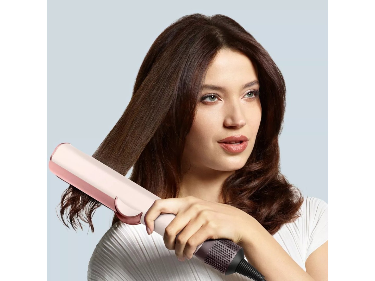Вирівнювач волосся Dyson Airstrait HT03-A Ceramic Pink/Rose Gold Рожевий/Золотий (493296-01) — фото 8