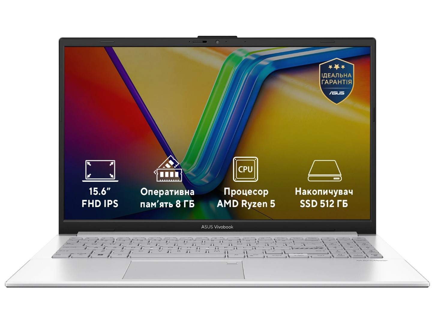 Ноутбук Asus Vivobook Go 15 E1504FA-BQ5029 Cool Silver