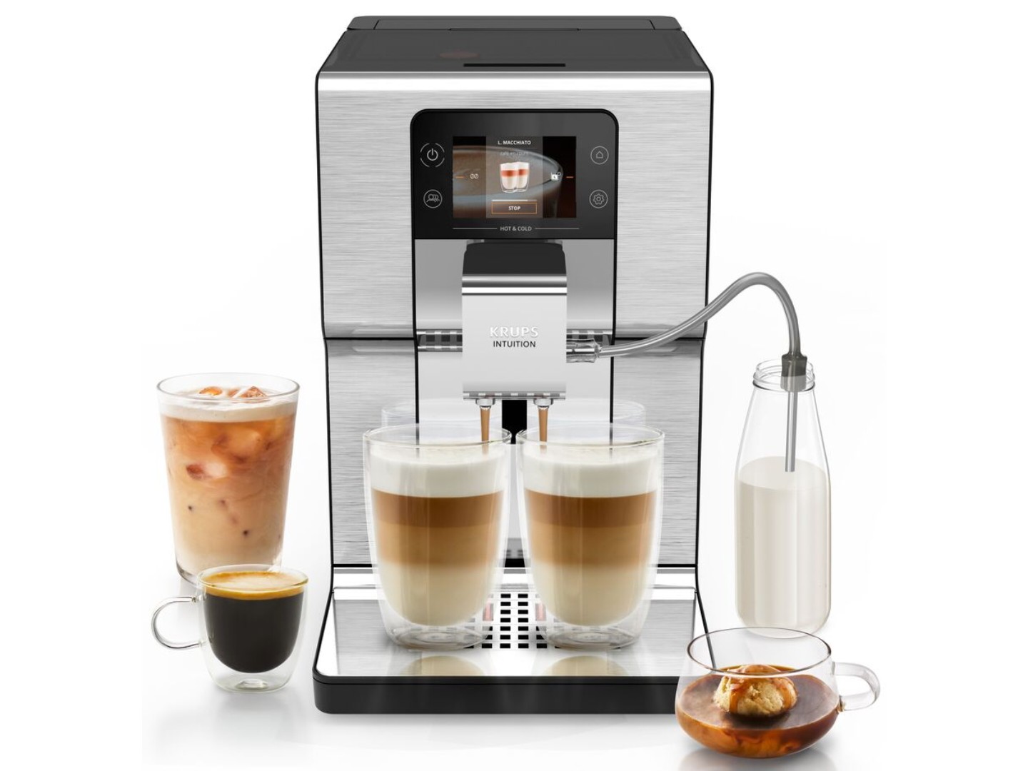 Кавомашина Krups EA879EE0 Intuition Hot & Cold