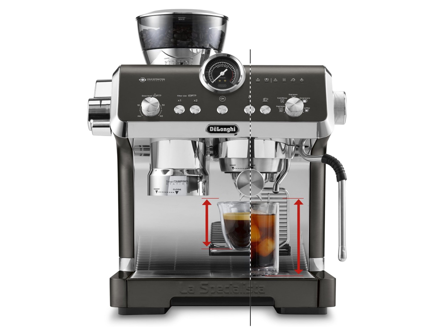 Кавоварка ріжкова Delonghi EC9555.BK La Specialista Opera — фото 10