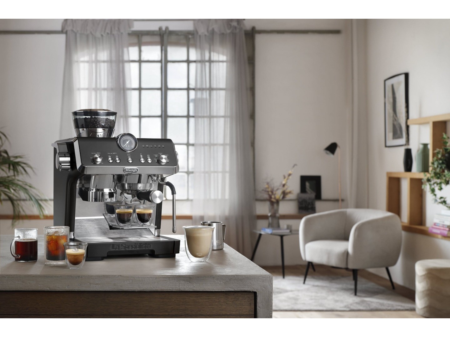 Кавоварка ріжкова Delonghi EC9555.BK La Specialista Opera — фото 8