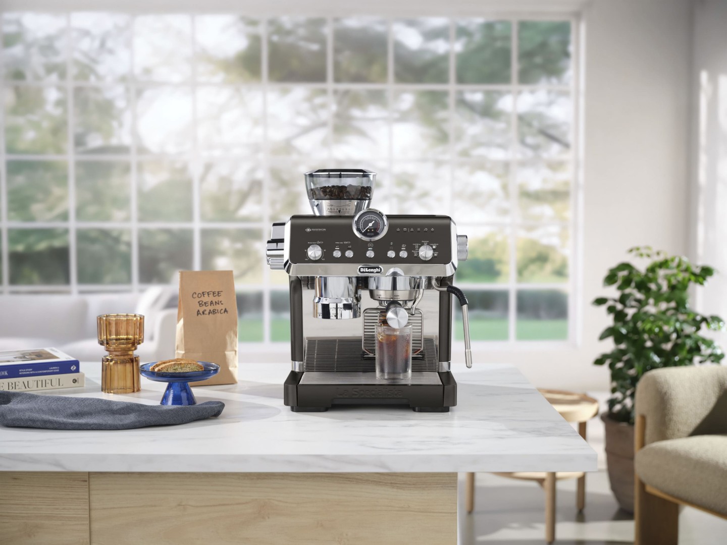 Кавоварка ріжкова Delonghi EC9555.BK La Specialista Opera — фото 9