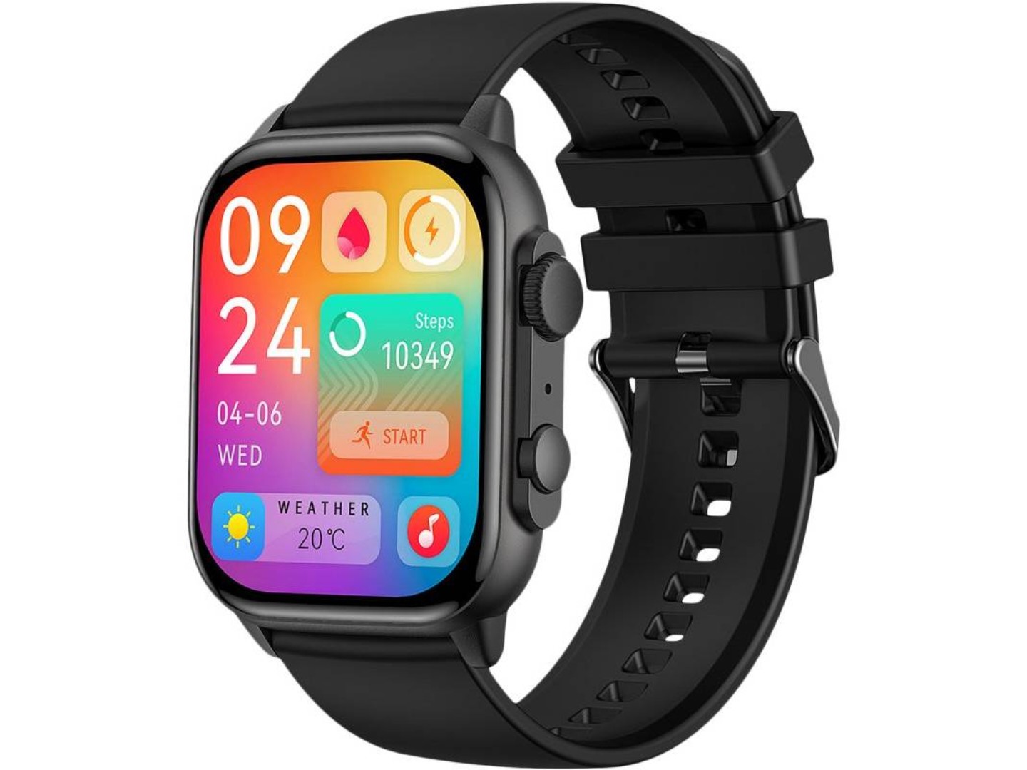 Смарт-годинник Gelius Amazwatch Ultra GP-SW011 Black (98960)