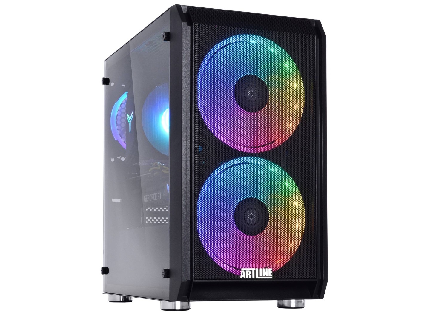 Системний блок QUBE QB Ryzen 5 7500F RTX 3050 6GB NM 324 (Ryzen57500FRTX30506GBNM324)