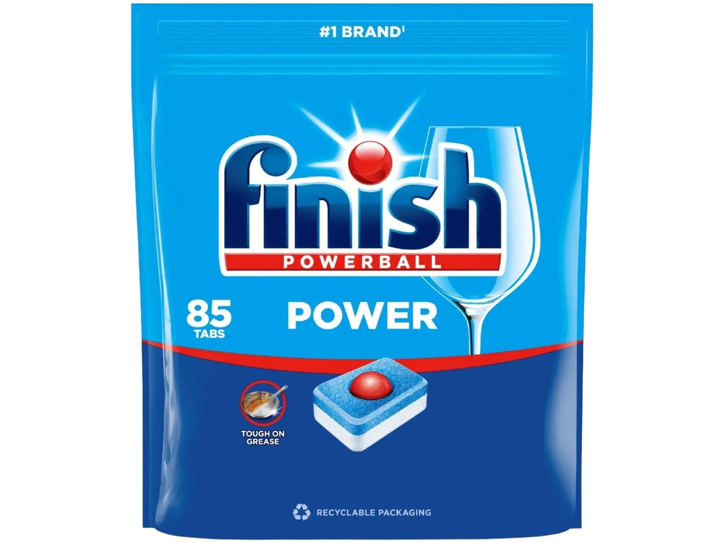 Таблетка для посудомийної машини Finish Power All in 1, 85 шт