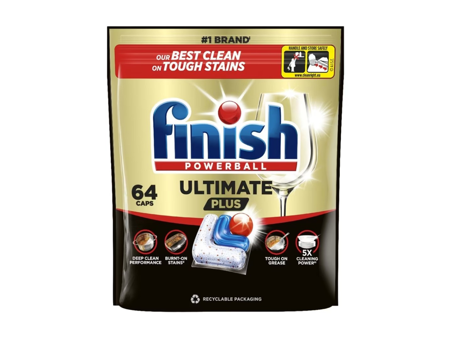Таблетка для посудомийної машини Finish Ultimate Plus, 64 шт