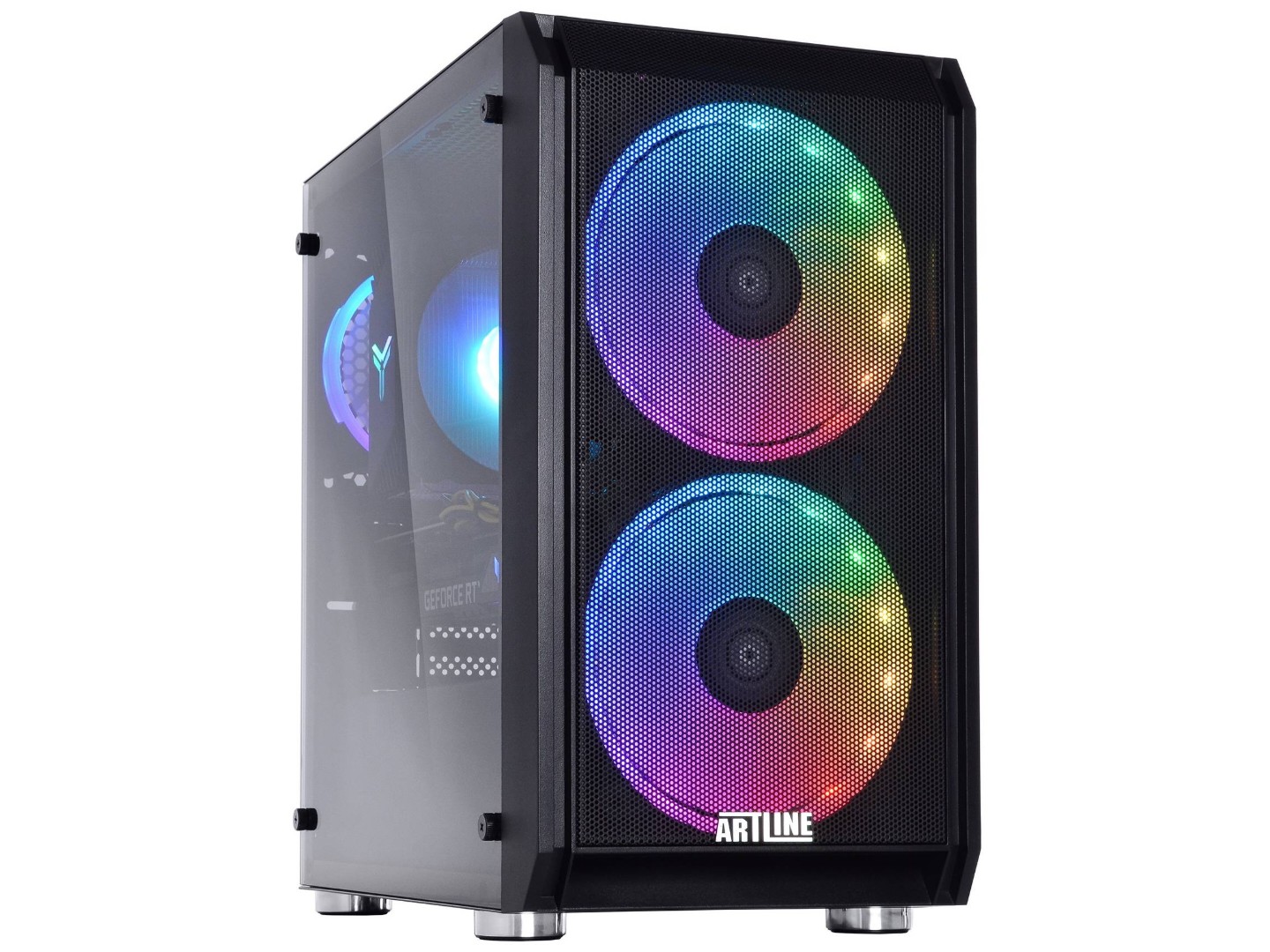 Системний блок QUBE QB i5 14400F RTX 3050 8GB NM 3242Win (i514400FRTX30508GBNM3242Win)