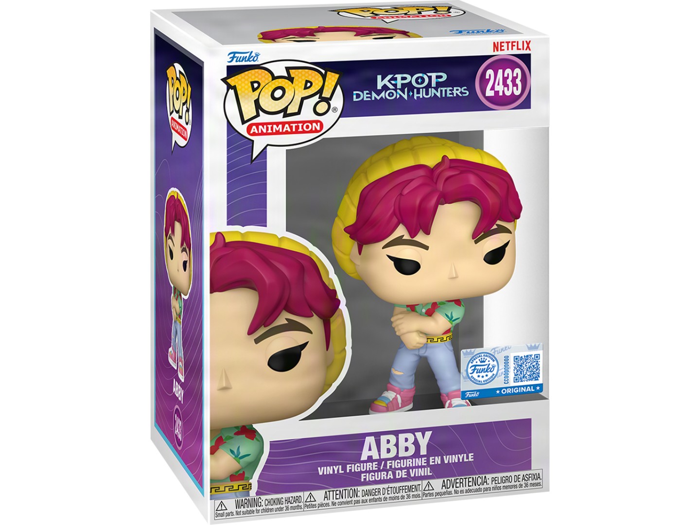Колекційна фігурка FUNKO POP! серії Кейпоп-мисливці на демонів S2 - ЕББІ (95802) — фото 3