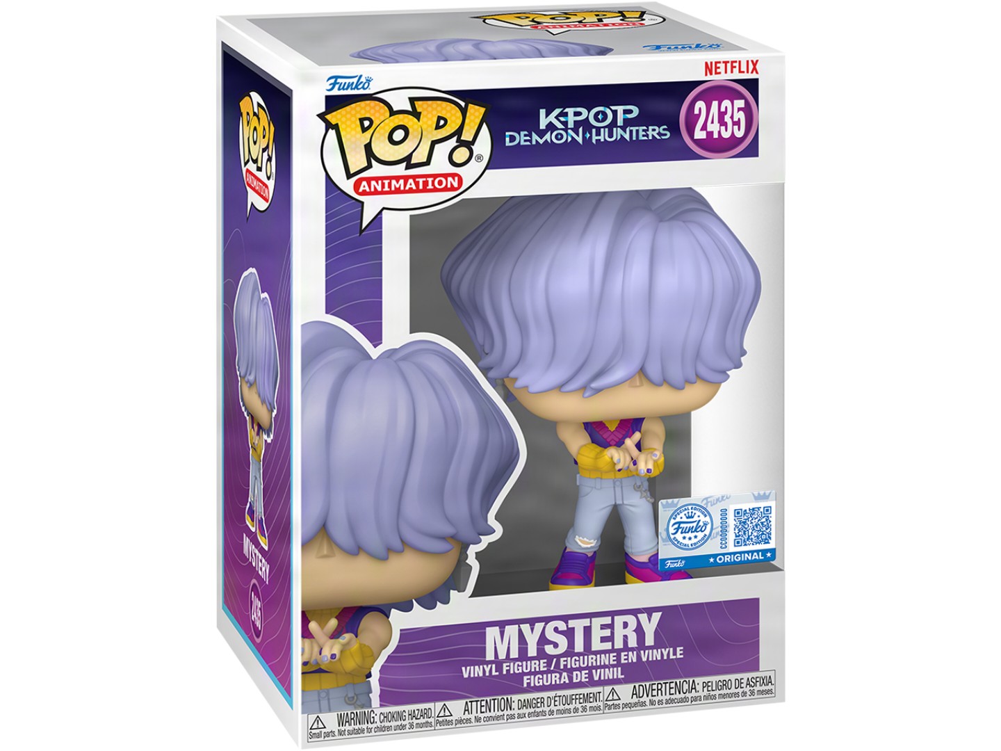 Колекційна фігурка FUNKO POP! серії Кейпоп-мисливці на демонів S2 - ЗАГАДОЧНИЙ (95806) — фото 3