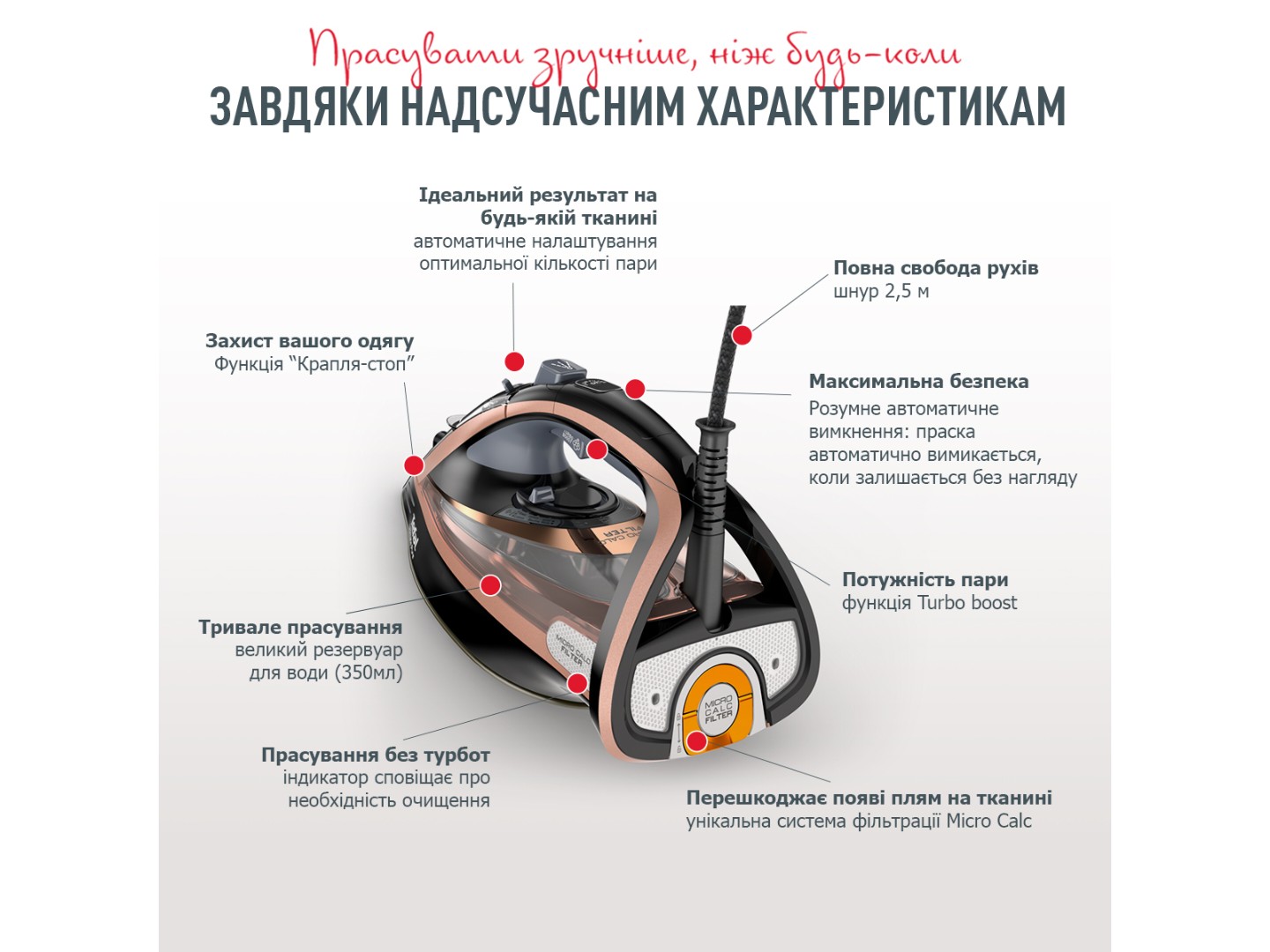 Праска Tefal Ultimate Pure FV 9845E0 — фото 3