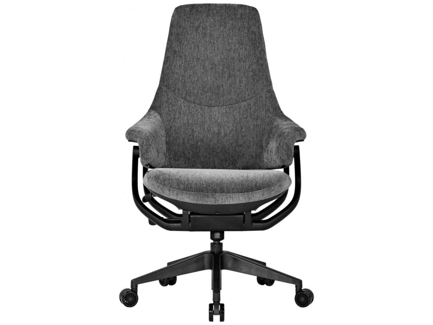 Крісло офісне GT Racer B-7787 Fabric Dark Gray — фото 5