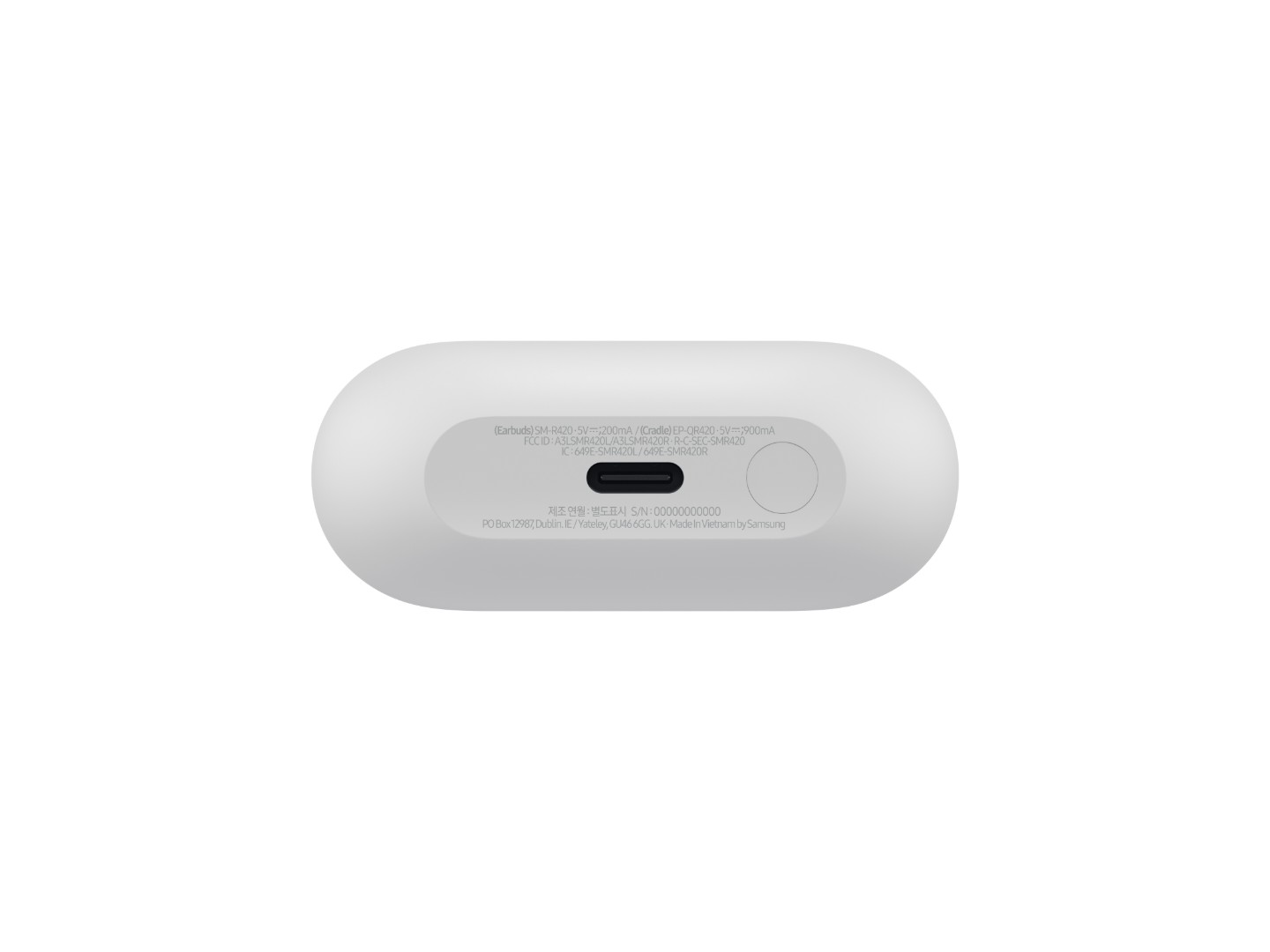 Навушники вкладиші бездротові TWS Samsung Galaxy Buds3 FE Grey (SM-R420NZAASEK) — фото 2