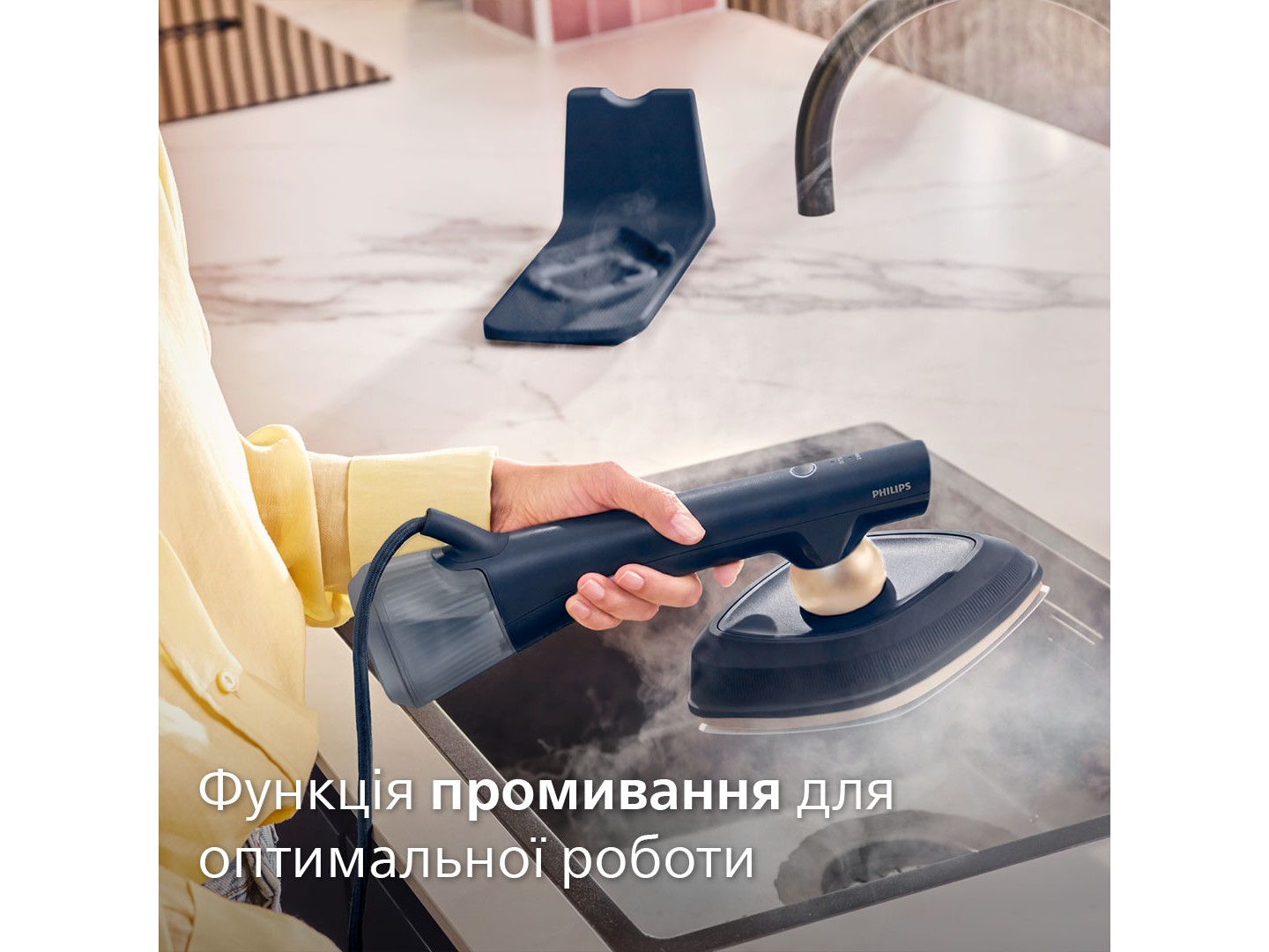 Вертикальний відпарювач ручний Philips GC215/20 — фото 8