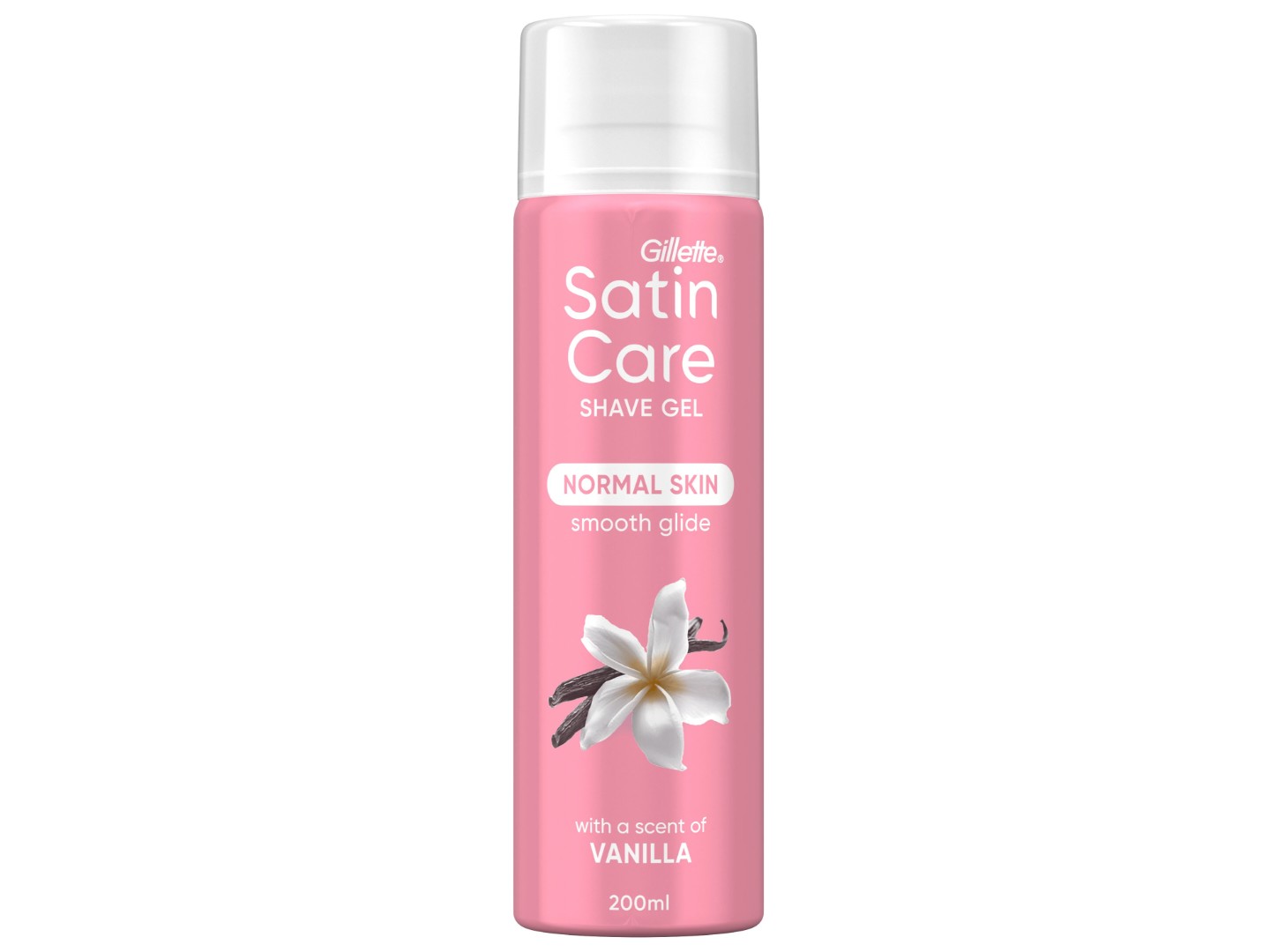 Гель для гоління Gillette SATIN CARE Olay Vanilla Dream 200мл — фото 1