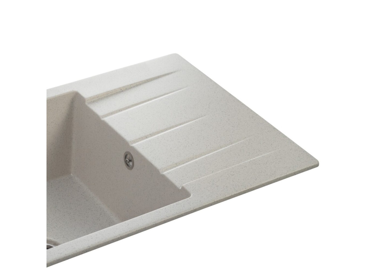 Мийка кухонна GRANADO NAVIA gris з сифоном — фото 5