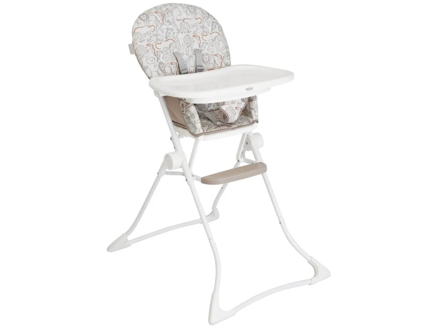 Стільчик для годування класичний Graco MiniLite сафарі (GH2502AASFR000)
