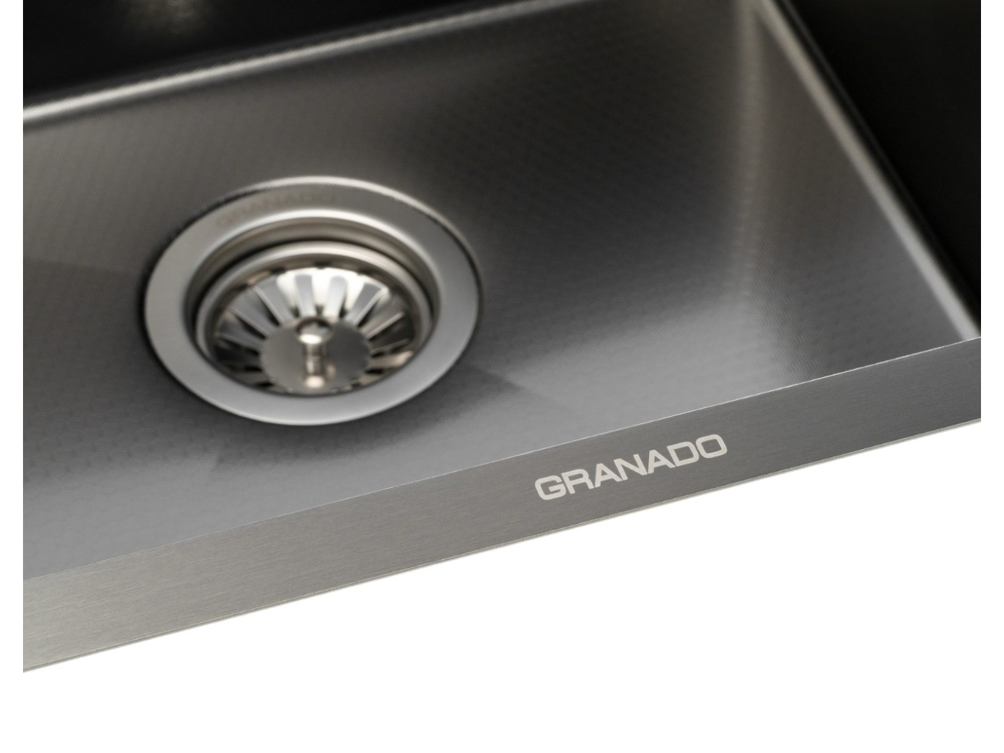 Мийка кухонна GRANADO Galera S201 Black honeycomb — фото 4