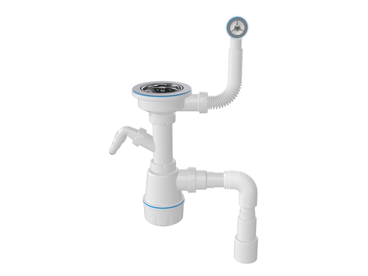 Мийка кухонна+змішувач+дозатор GRANADO Optimal Estella terra (+Badalona LUX inox+Redondo inox+кошик+дошка) — фото 7