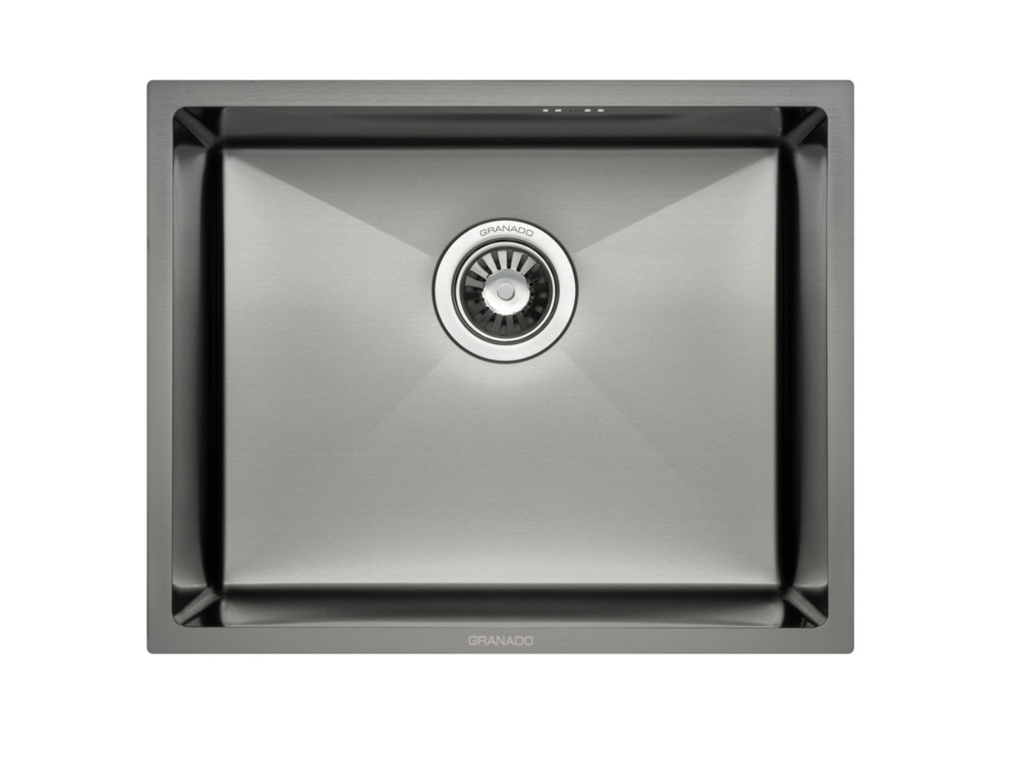 Мийка кухонна GRANADO Under Top Max Steel S201 Black — фото 1