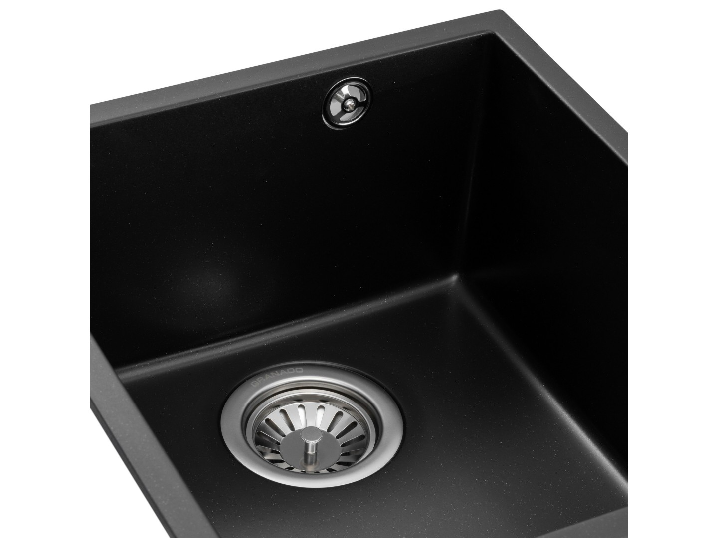 Мийка кухонна GRANADO UNDER TOP MINI black shine — фото 3