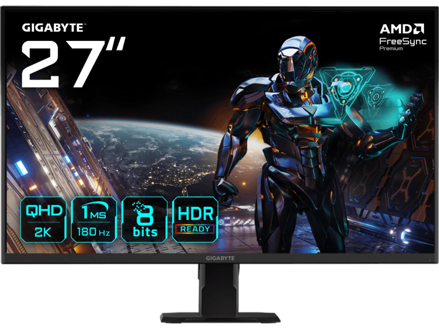 Монітор ігровий Gigabyte GS27QA Gaming Monitor
