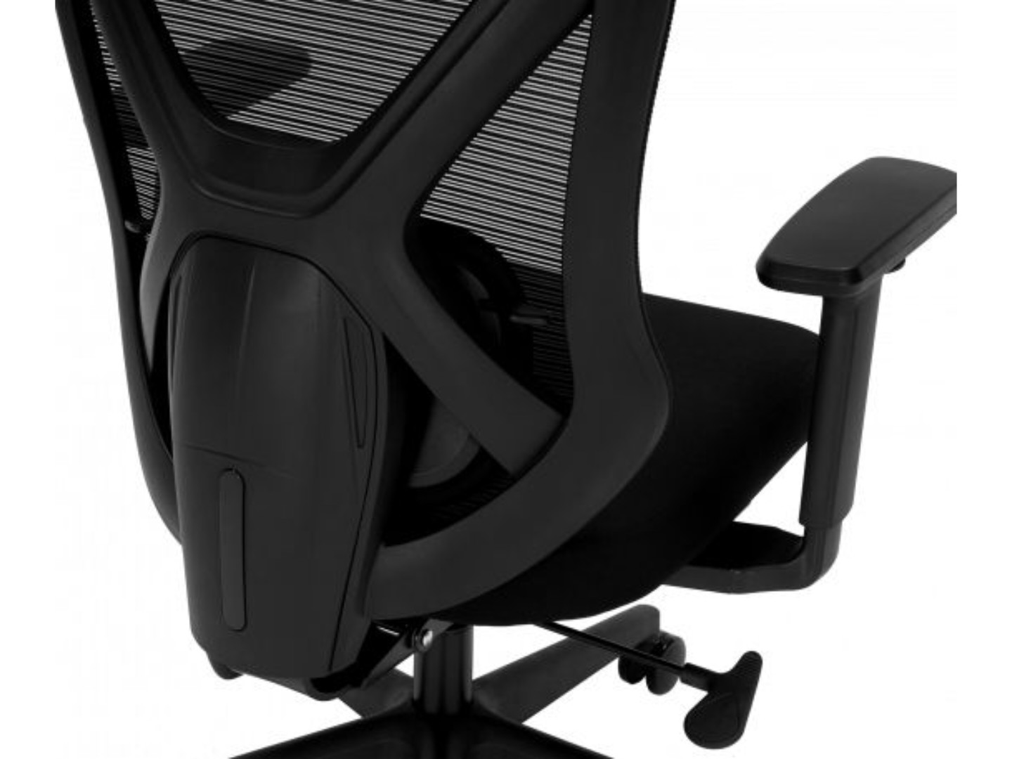 Крісло офісне GT Racer B-5759 Black/Black — фото 12