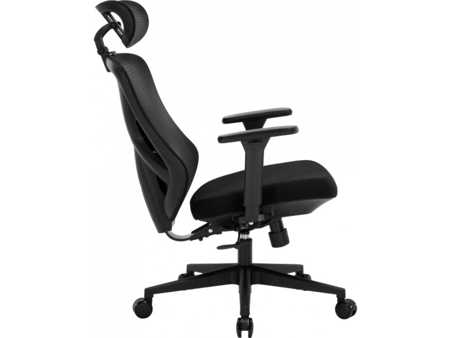 Крісло офісне GT Racer B-5759 Black/Black — фото 5