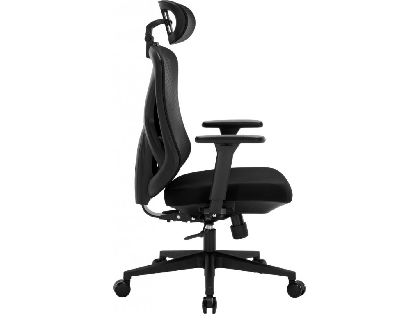 Крісло офісне GT Racer B-5759 Black/Black — фото 4