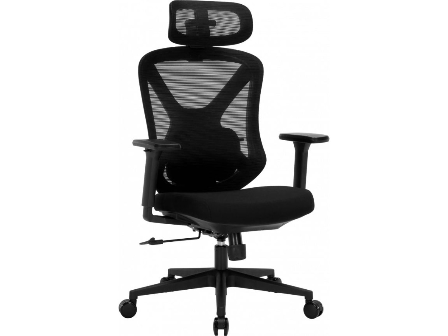 Крісло офісне GT Racer B-5759 Black/Black — фото 2
