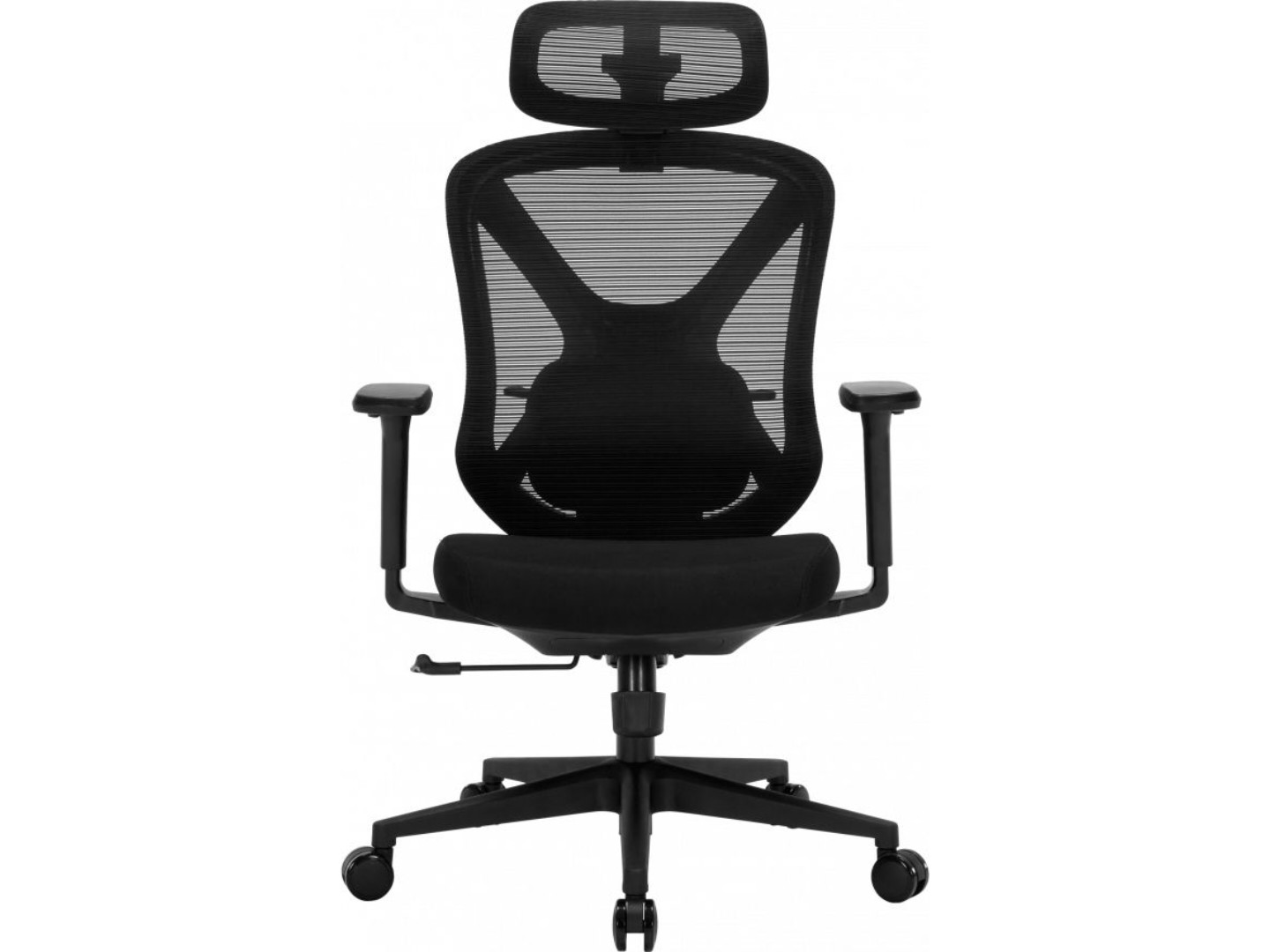 Крісло офісне GT Racer B-5759 Black/Black — фото 1