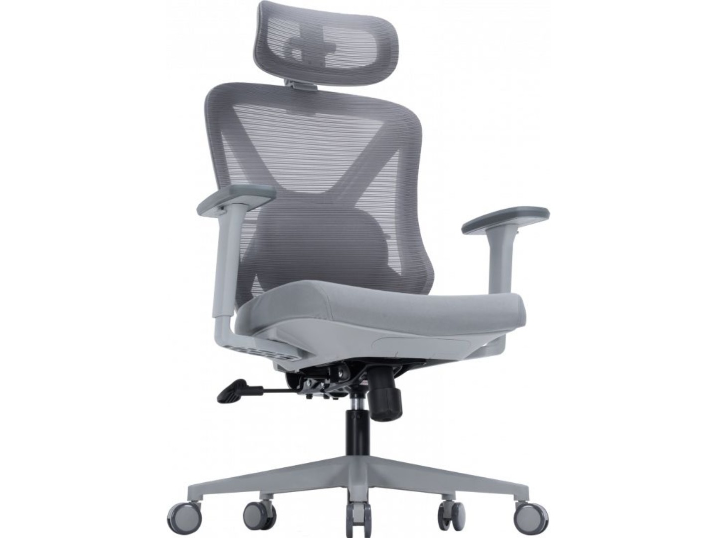 Крісло офісне GT Racer B-5759 Gray/Gray — фото 3