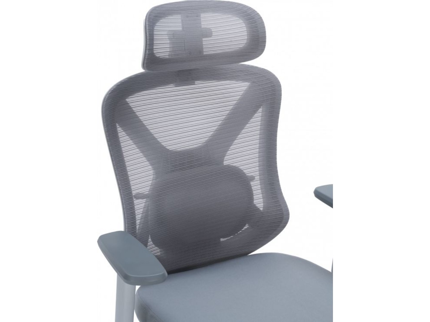 Крісло офісне GT Racer B-5759 Gray/Gray — фото 8