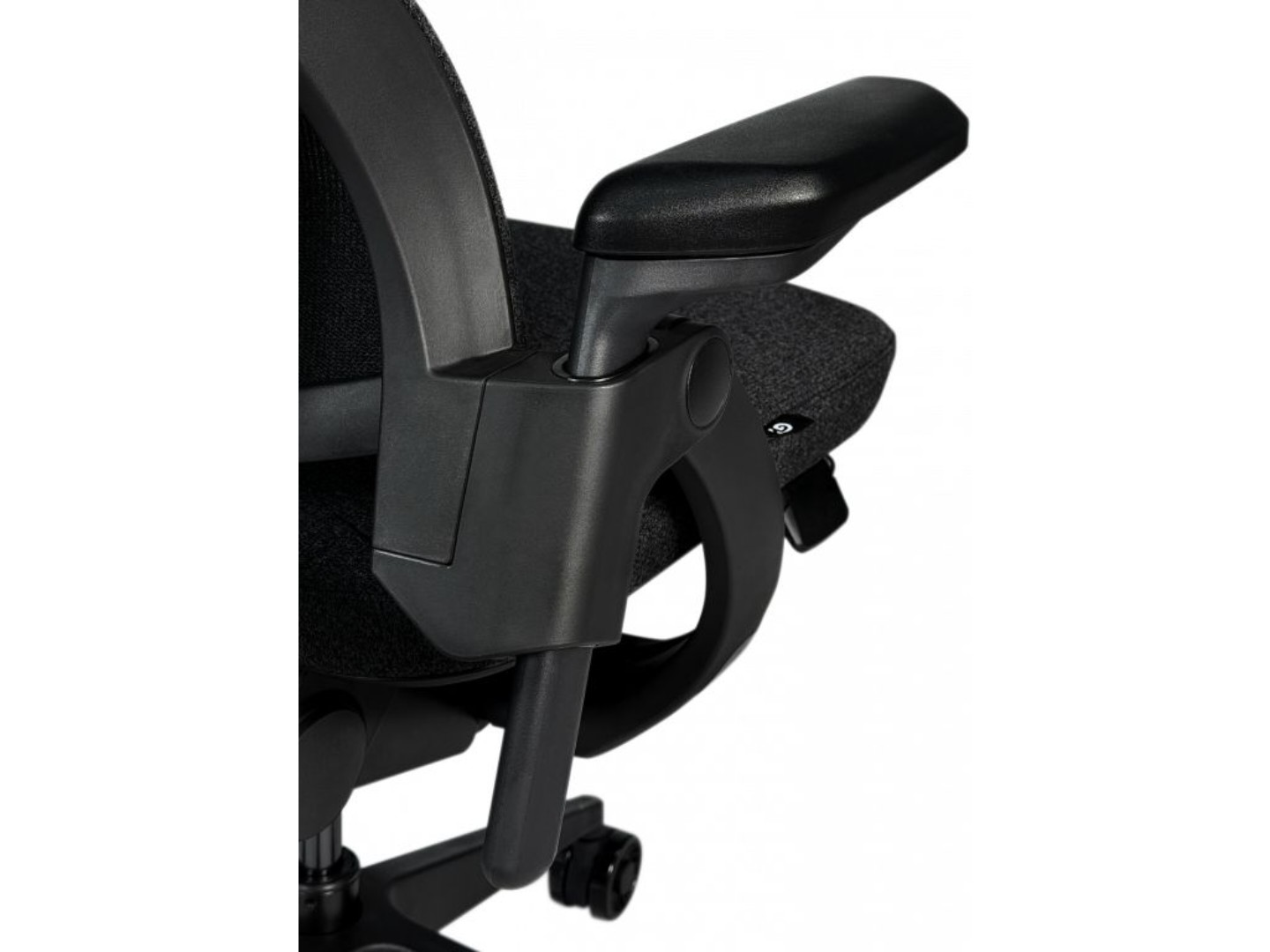 Крісло офісне GT Racer B-6314 Fabric Black/Black — фото 11