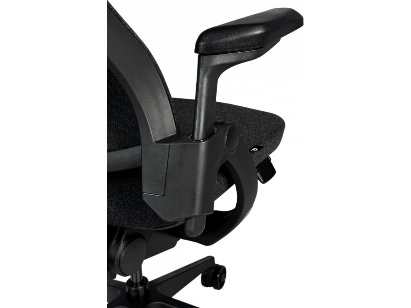 Крісло офісне GT Racer B-6314 Fabric Black/Black — фото 12