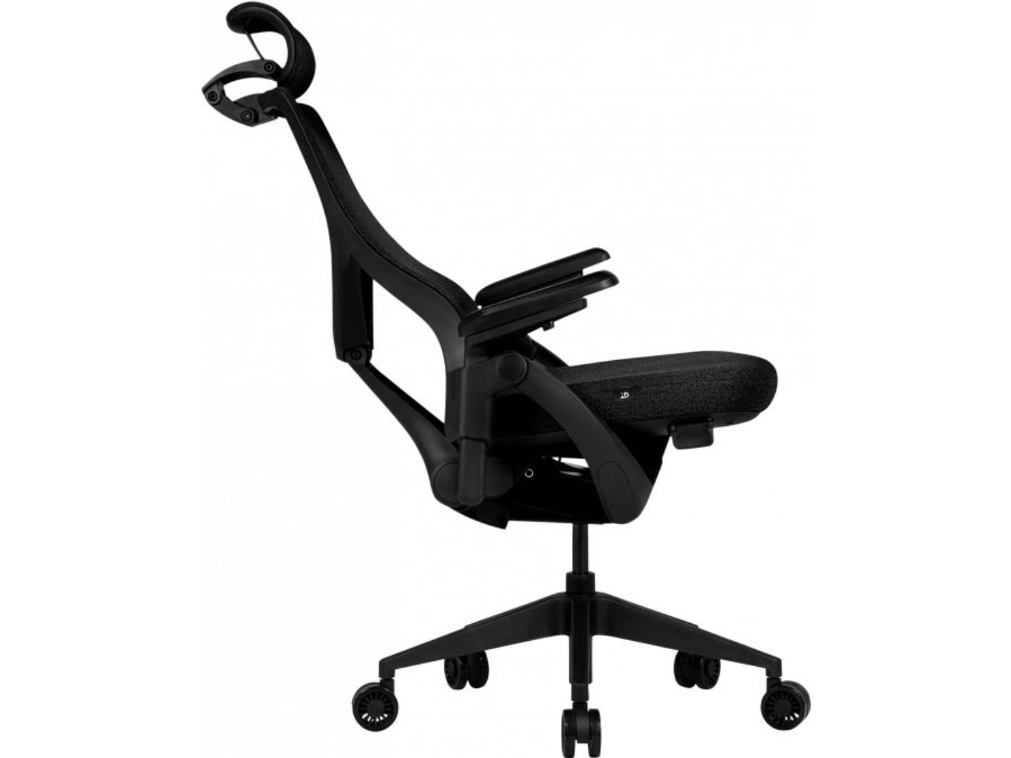 Крісло офісне GT Racer B-6314 Fabric Black/Black — фото 4