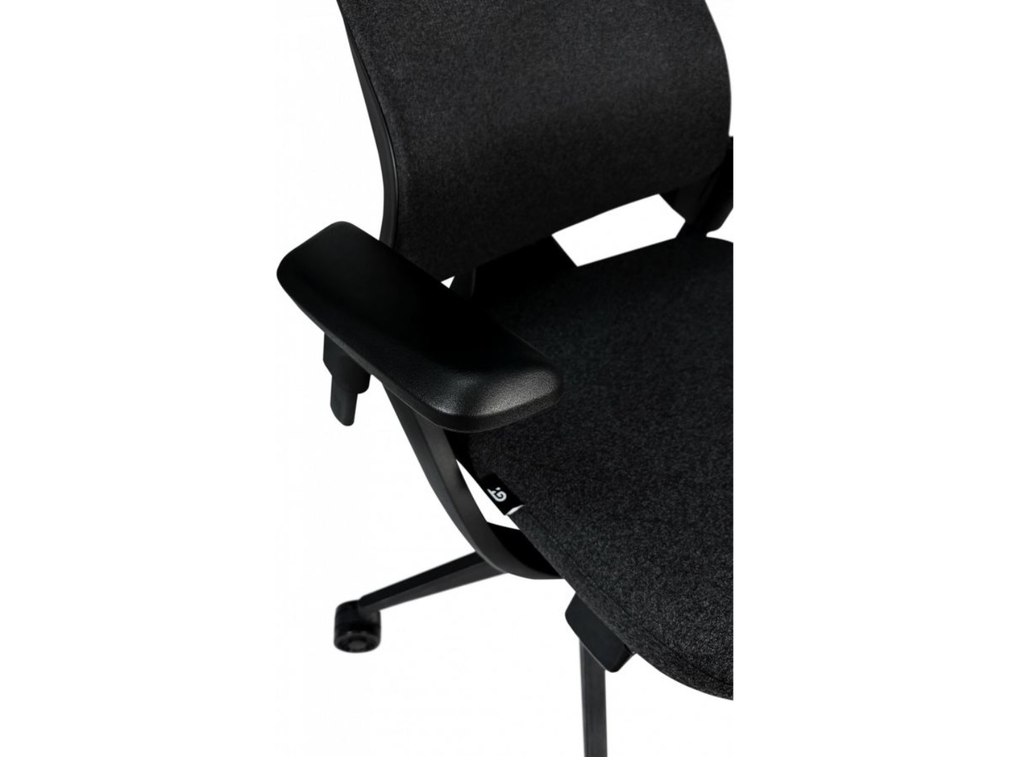Крісло офісне GT Racer B-6314 Fabric Black/Black — фото 8