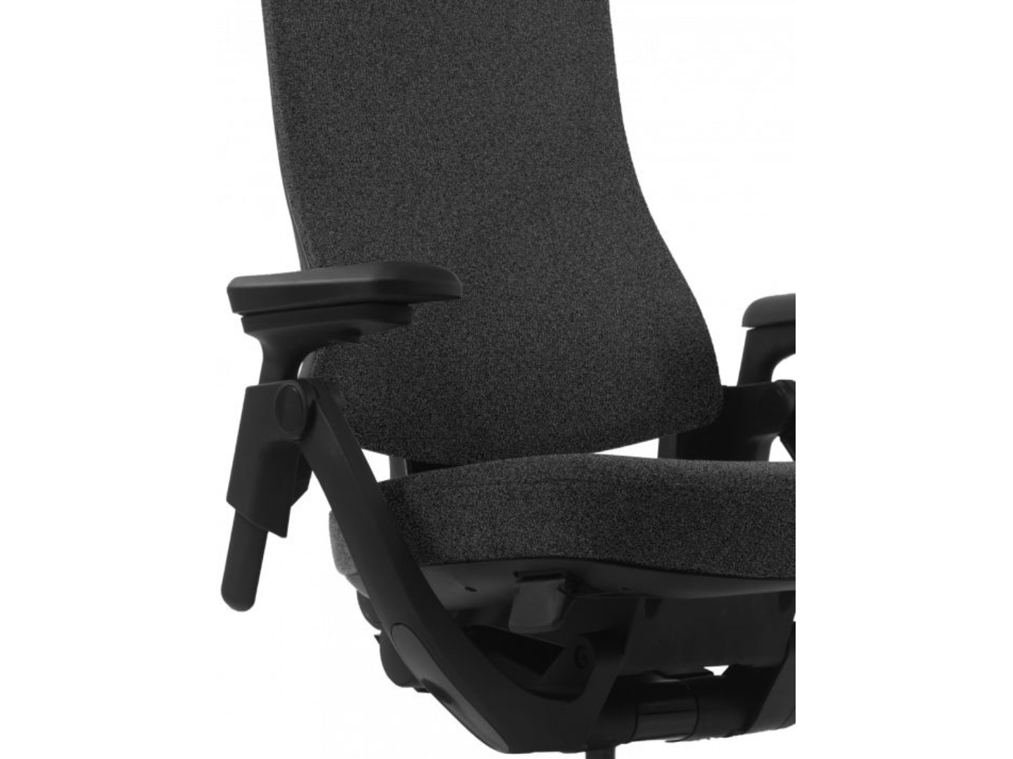 Крісло офісне GT Racer B-6314 Fabric Dark Gray/Black — фото 3