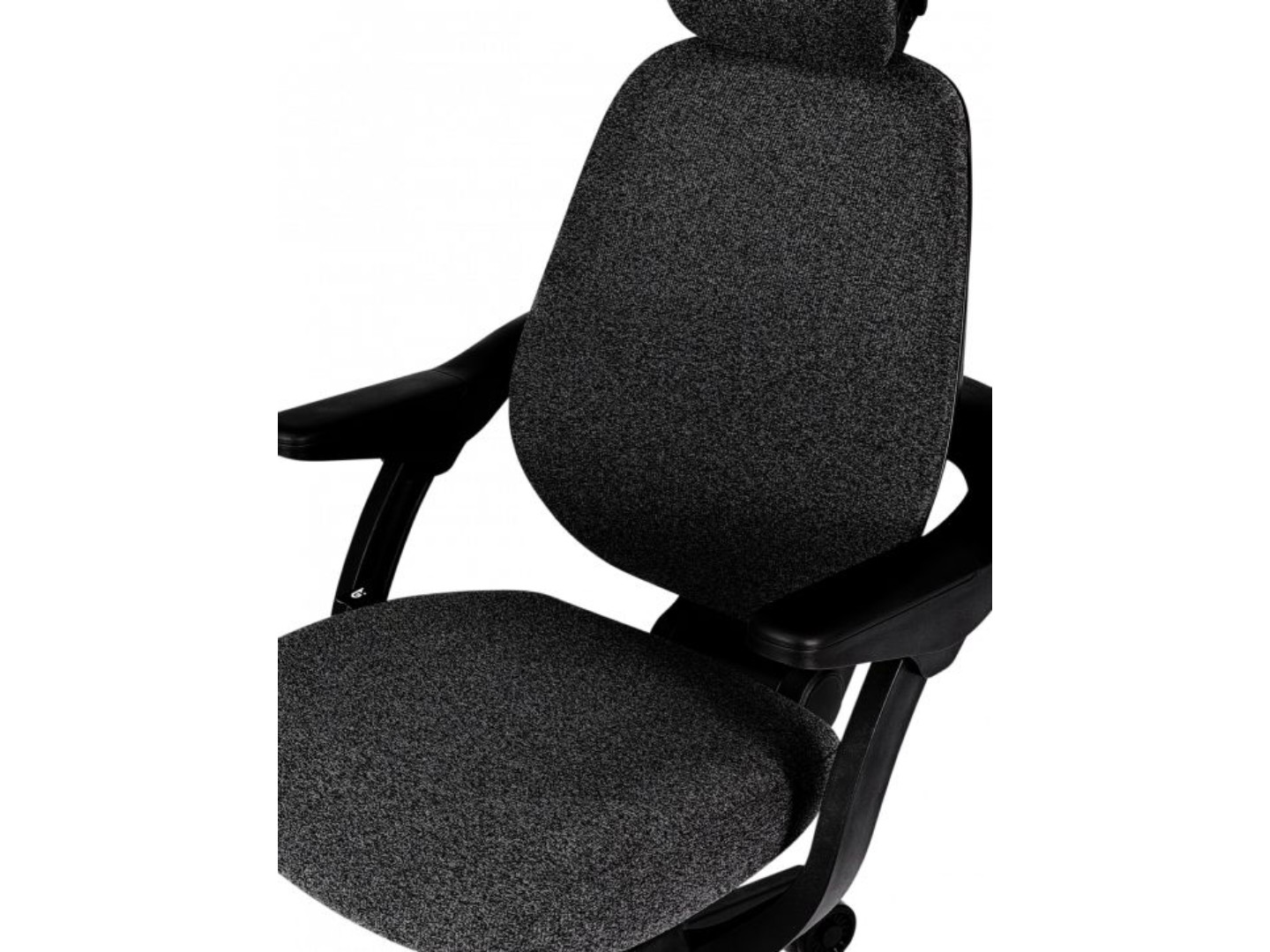 Крісло офісне GT Racer B-6333 Fabric Dark Gray/Black — фото 6