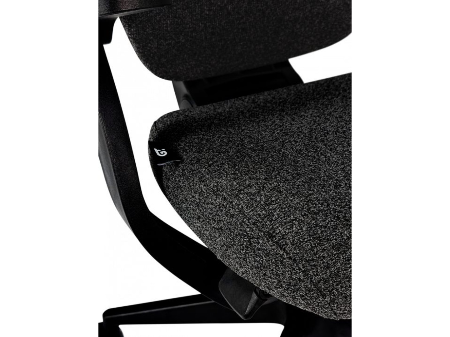 Крісло офісне GT Racer B-6333 Fabric Dark Gray/Black — фото 11