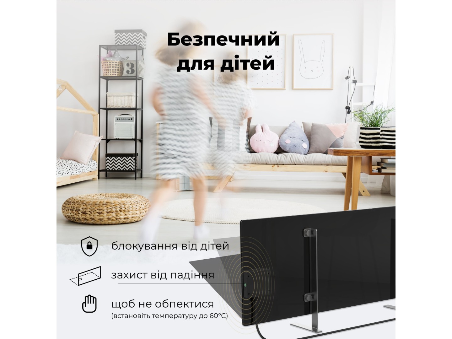 Конвектор AENO Premium Eco Smart GH2S Black (AGH0002S) — фото 10