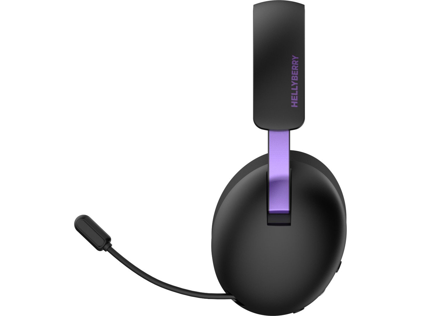 Гарнітура бездротова ігрова Hator Hellyberry HH30 wireless (HH30_wireless_BV) black-violet — фото 3