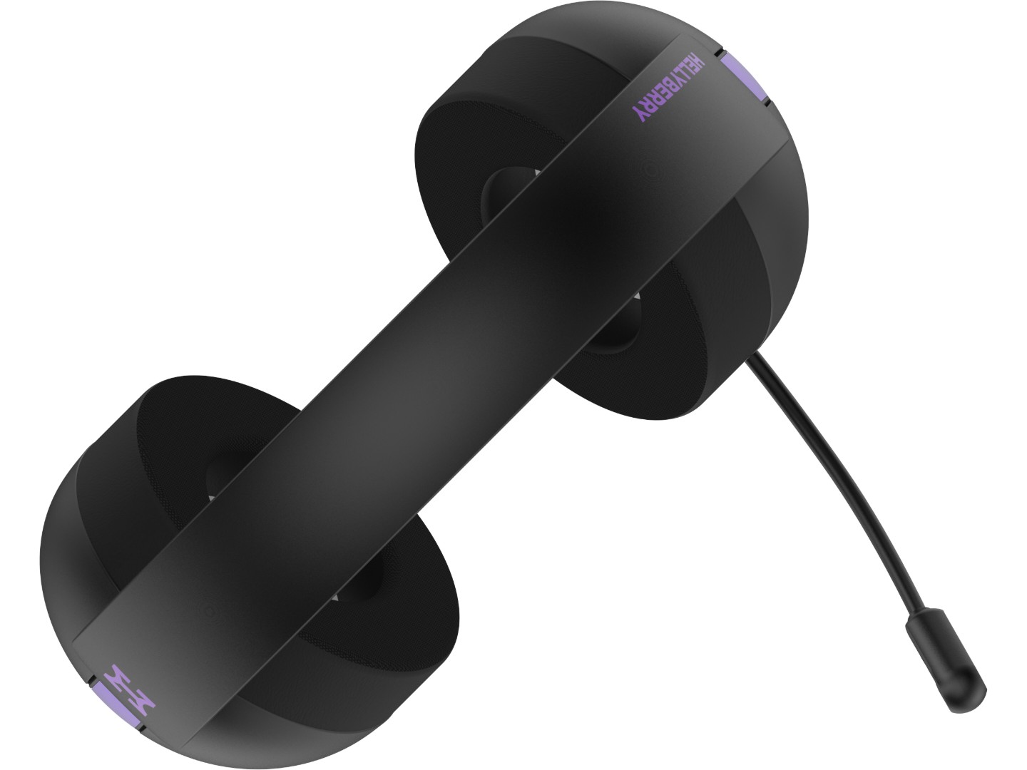 Гарнітура бездротова ігрова Hator Hellyberry HH30 wireless (HH30_wireless_BV) black-violet — фото 8