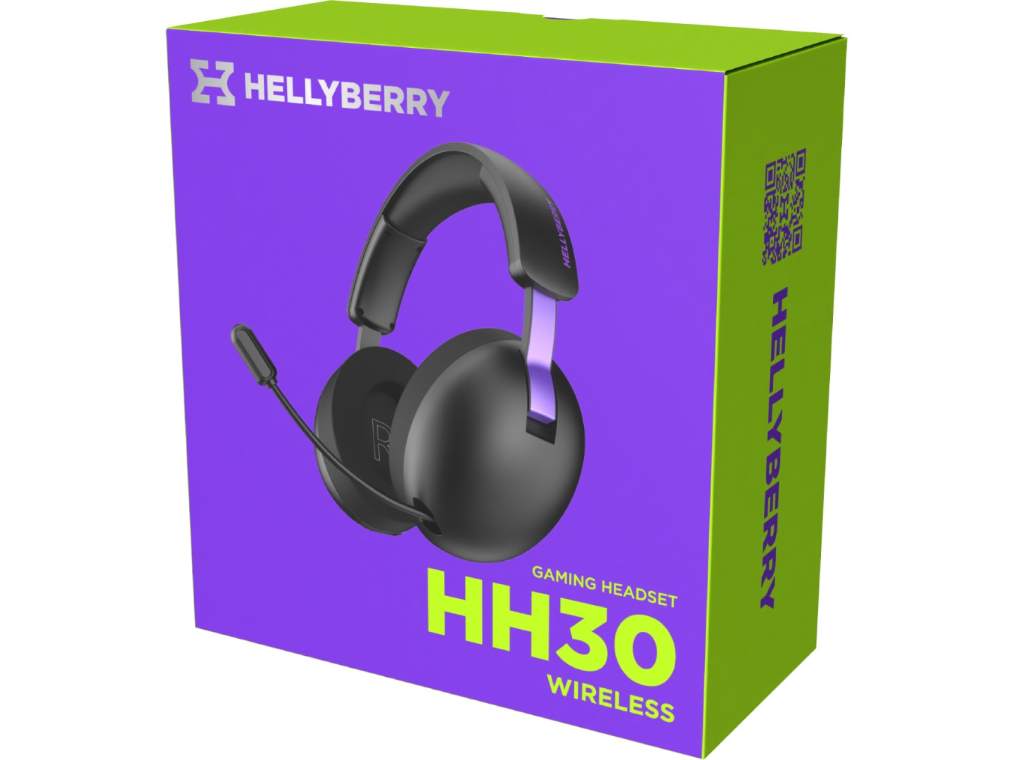 Гарнітура бездротова ігрова Hator Hellyberry HH30 wireless (HH30_wireless_BV) black-violet — фото 9
