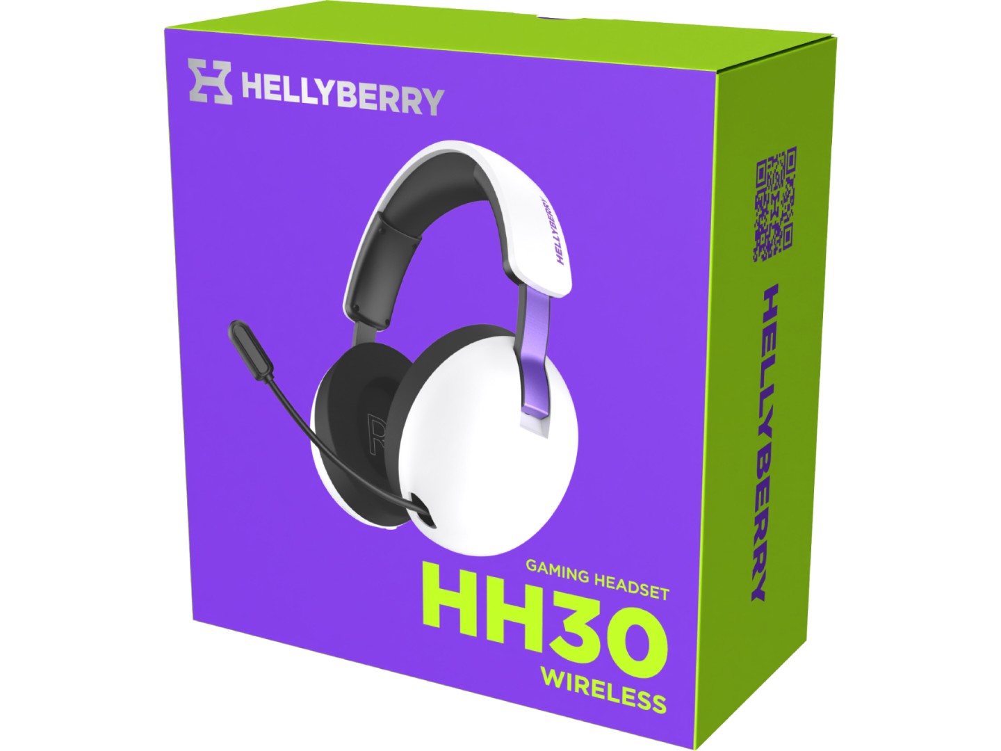 Гарнітура бездротова ігрова Hator Hellyberry HH30 wireless (HH30_wireless_WV) white-violet — фото 9