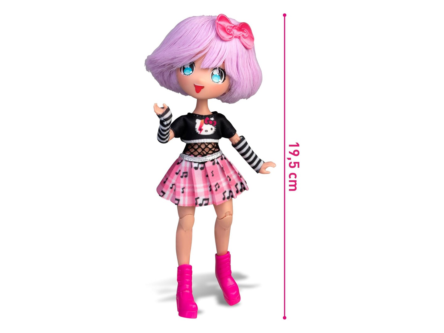 Лялька 4SF Manga Dolls Hello Kitty – ТЕДДІ РОК (HKTF0100) — фото 3