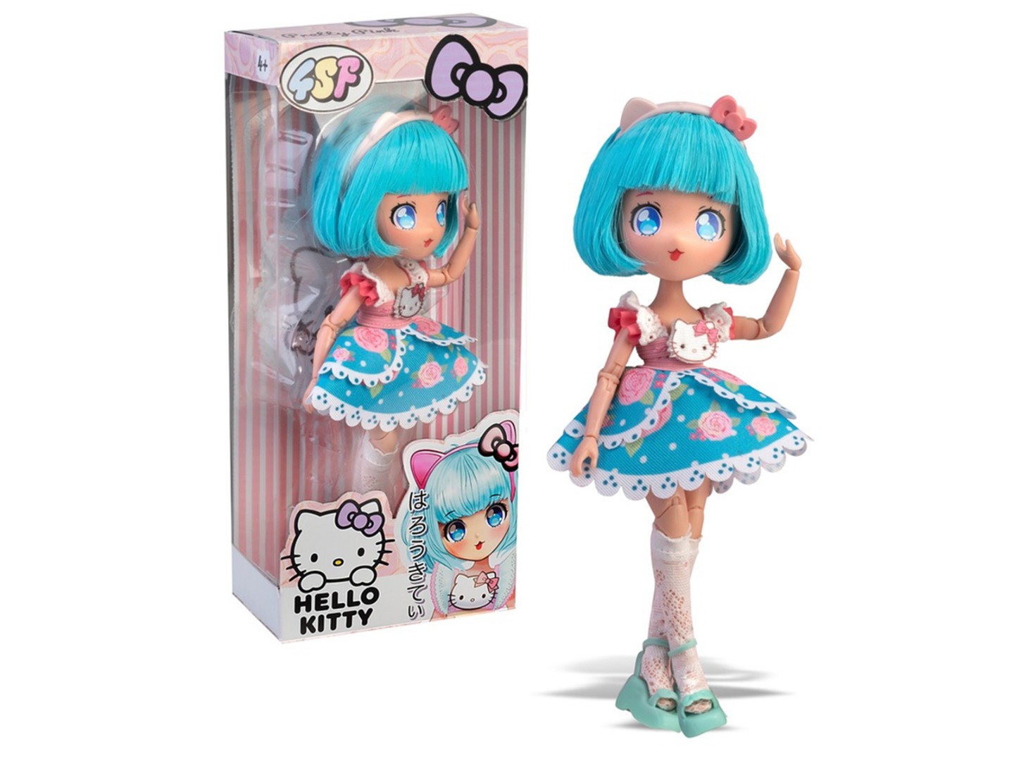 Лялька 4SF Manga Dolls Hello Kitty – КРАСОТКА ПІНК (HKTF0300) — фото 2