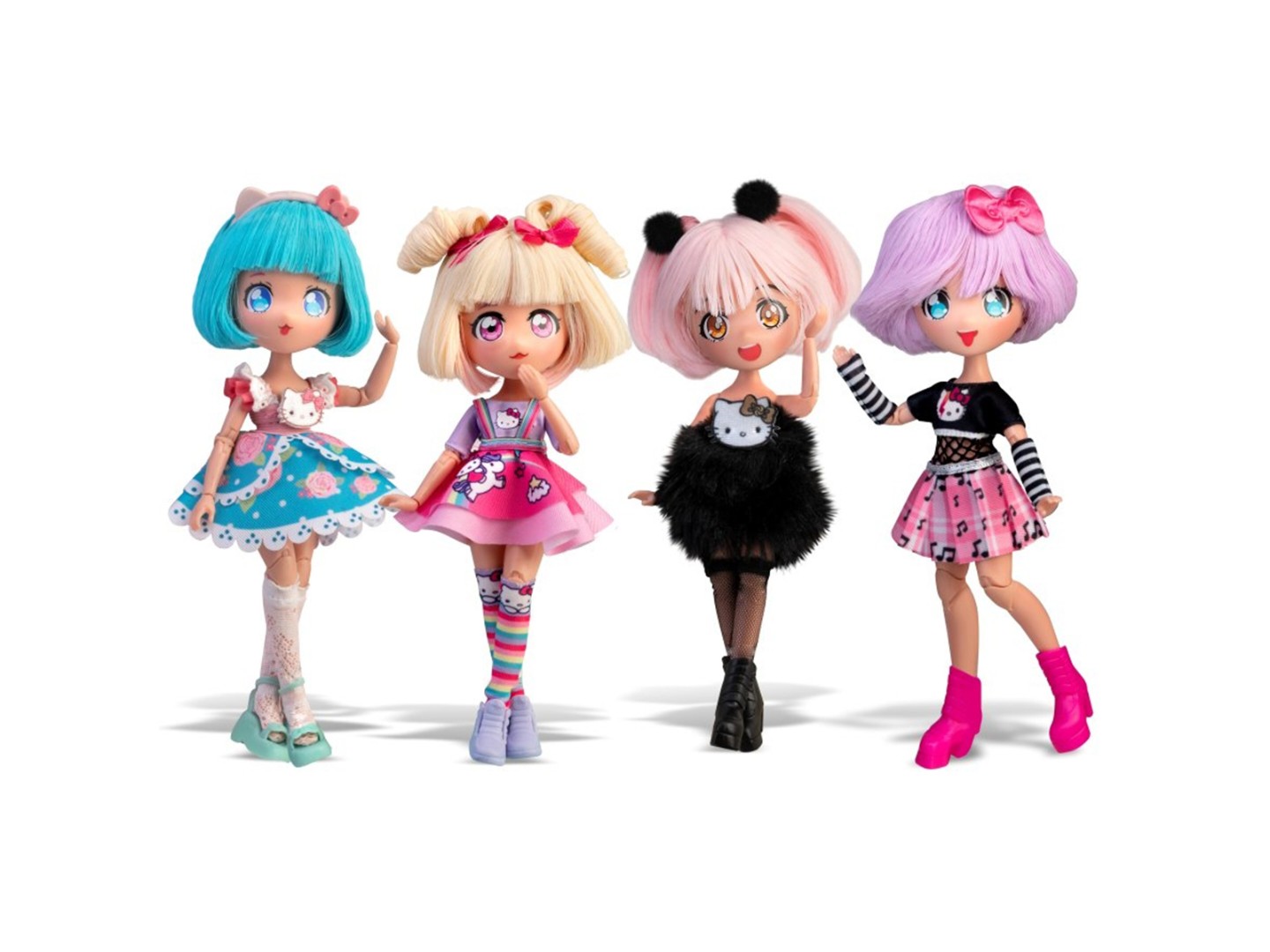 Лялька 4SF Manga Dolls Hello Kitty – КРАСОТКА ПІНК (HKTF0300) — фото 6
