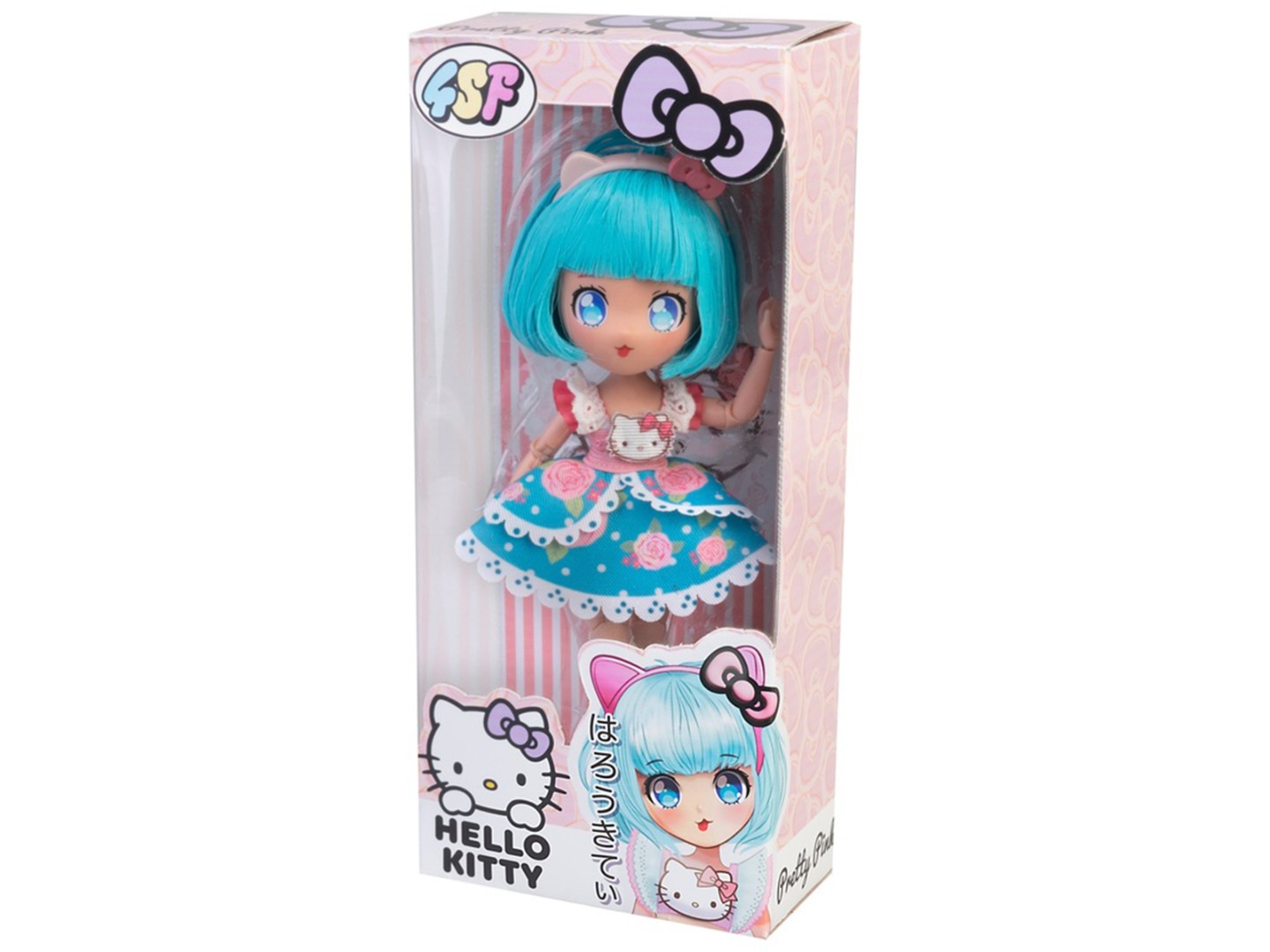 Лялька 4SF Manga Dolls Hello Kitty – КРАСОТКА ПІНК (HKTF0300) — фото 8