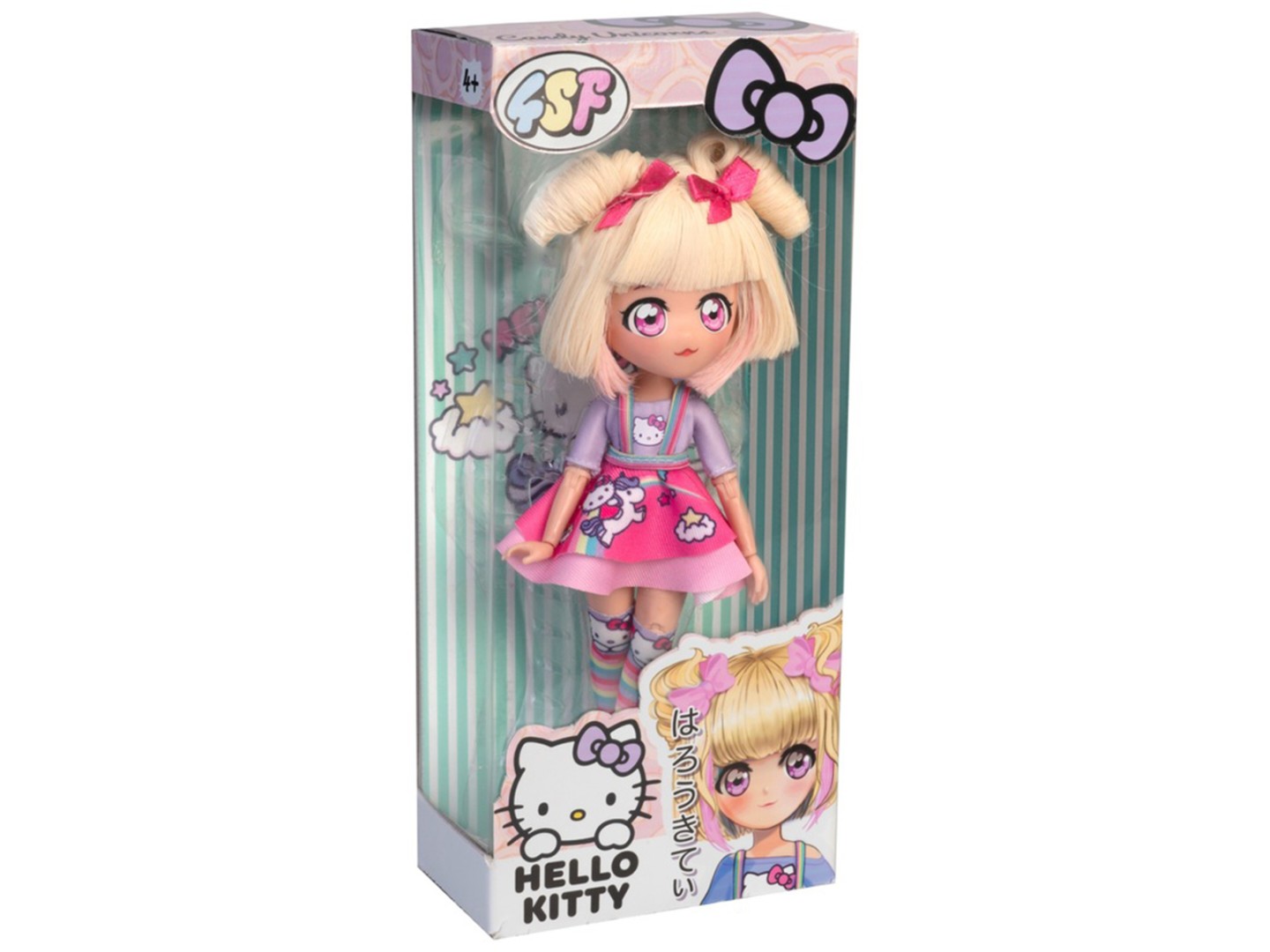 Лялька 4SF Manga Dolls Hello Kitty – ЦУКЕРЕЦЬ-ЄДИНОРІГ (HKTF0400) — фото 9